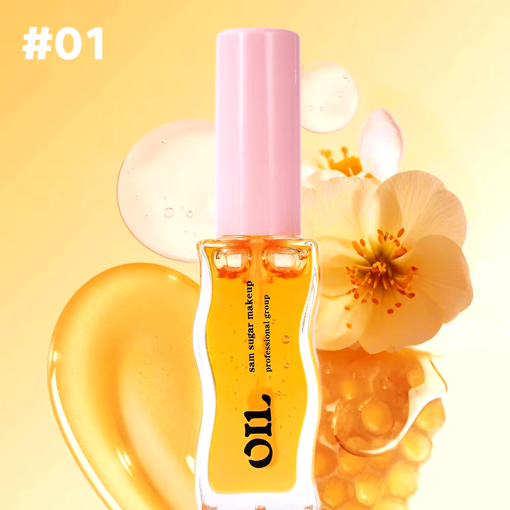 Fruit Honey Essence Lip Oil Sexy Plump Lip Jelly Strawberry Tinted Lip Liquid Waterproof Moisturize Oil Lipgloss Makeup Makeup