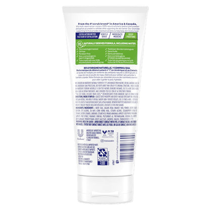 Fresh Skin Apricot Facial Scrub - Deep Exfoliator for Clean, Radiant Skin, Oil-Free Formula with 100% Natural Exfoliants, 6 oz